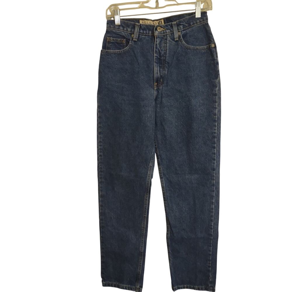 VTG 90s Y2K Maurices Relaxed Jeans 8 Casual Preppy Coastal Cowgirl Western